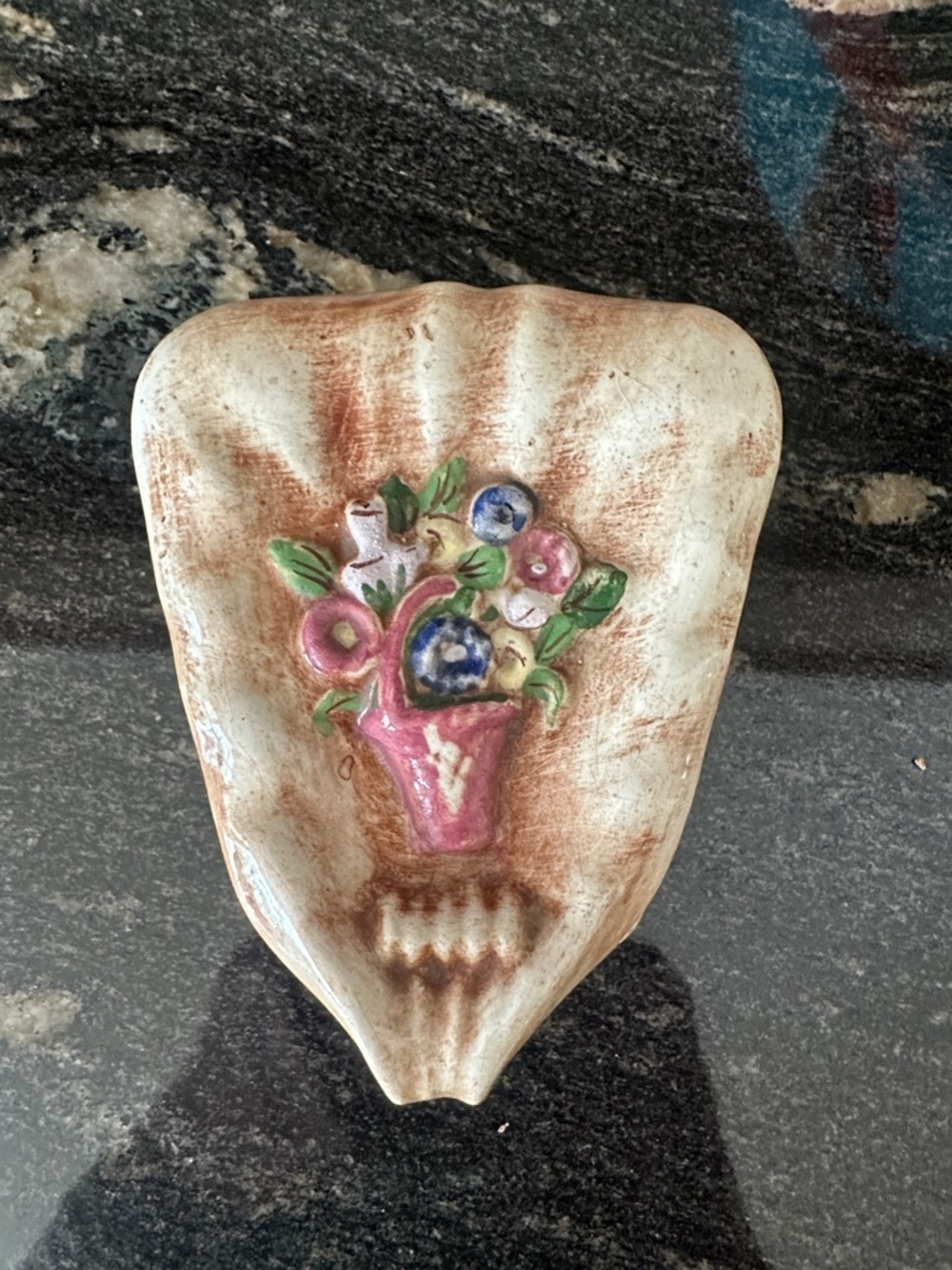 Cream Ceramic Table Trinket
